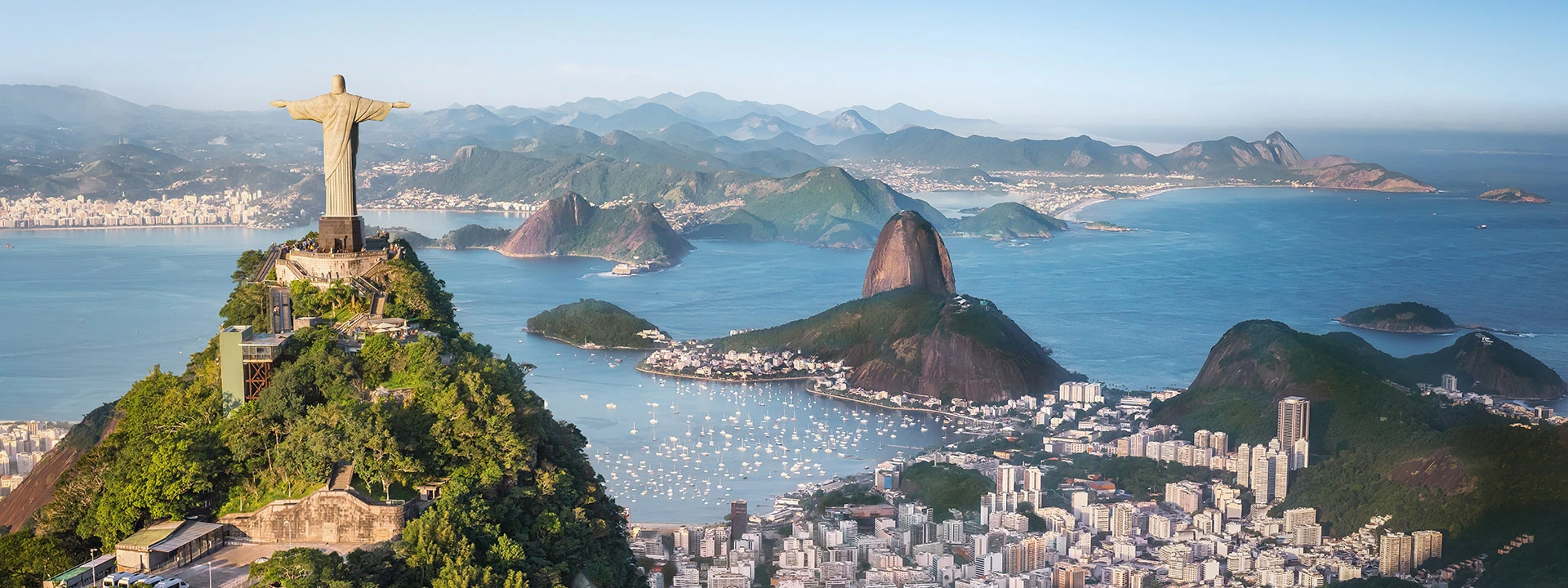 Christ The Redeemer and Rio de Janeiro Brazil on a South America cruise